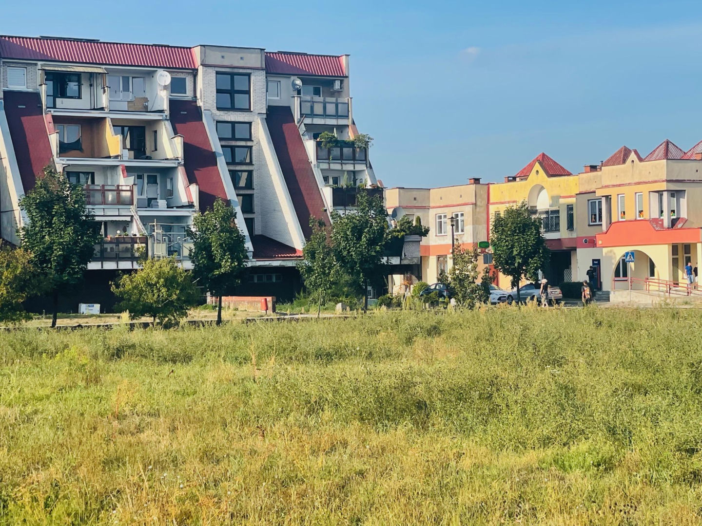 Bloki "tarasowce", osiedle Zamkowe, Będzin