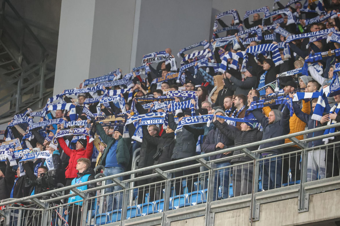 Tak bawili się kibice na meczu Lech Poznań - Śląsk Wrocław