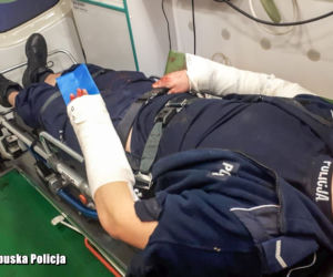 Pirat drogowy znów w akcji. Wcześniej potrącił policjantów