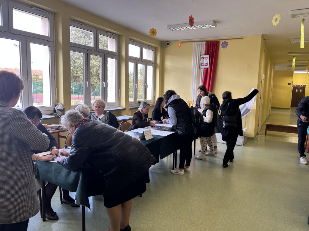 Głosowanie w Szczecinie