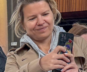 Marta Manowska ze święconka