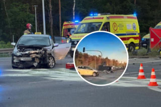 Wstrząsające nagranie z dramatu w Ząbkach. Dwie osoby nie żyją po zderzeniu 