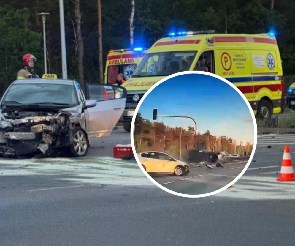 Koszmarny wypadek w Ząbkach. Kierowca Hondy zajechał drogę, nie żyją dwie osoby