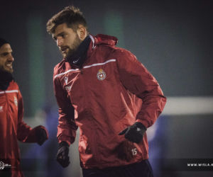 Trening Wisły Kraków przed derbami