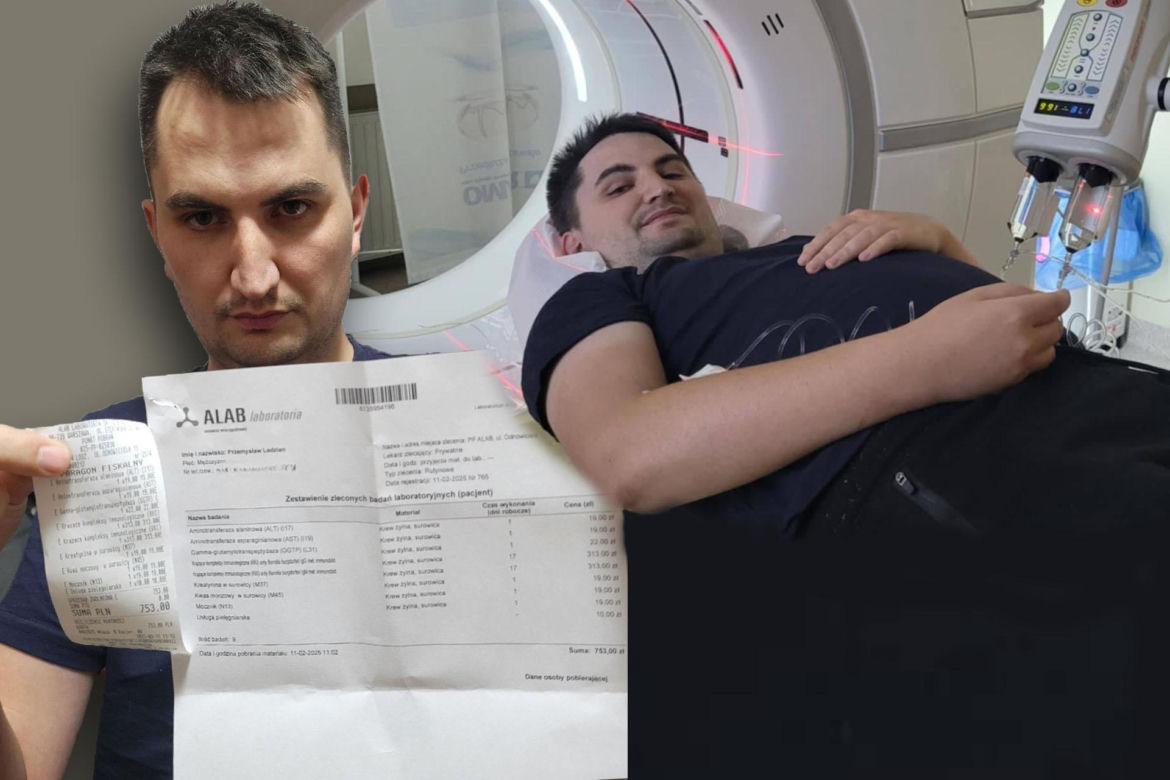 Lekarze zdiagnozowali u pana Przemysława rzadkie mutacje genetyczne. „Toczę nierówną walkę”