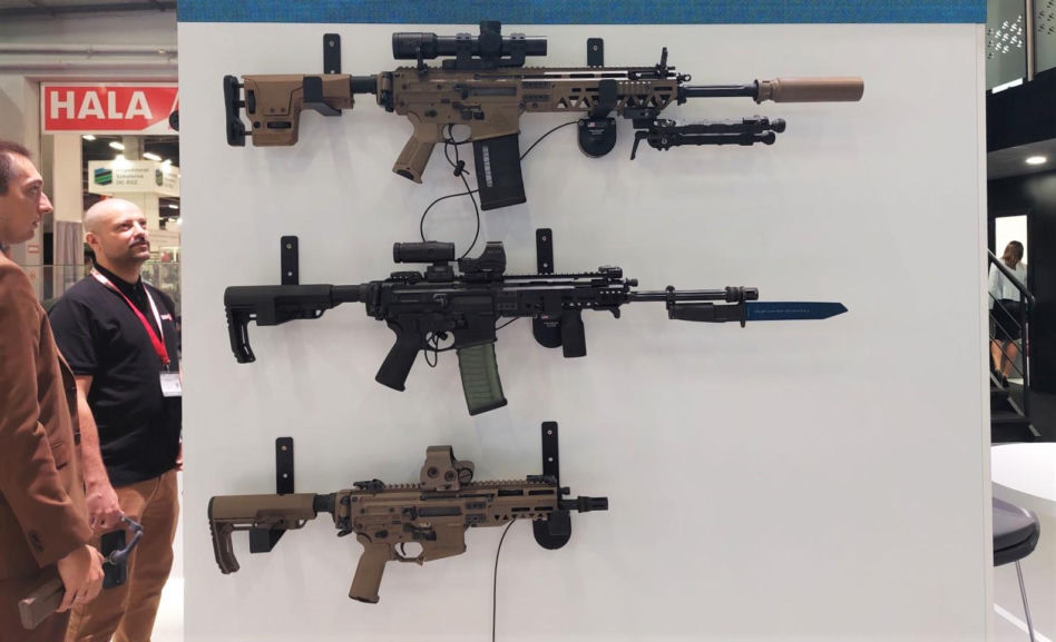 Karabiny MWS-25 i MWS-38 oraz karabinek MWS-15 na MSPO 2023