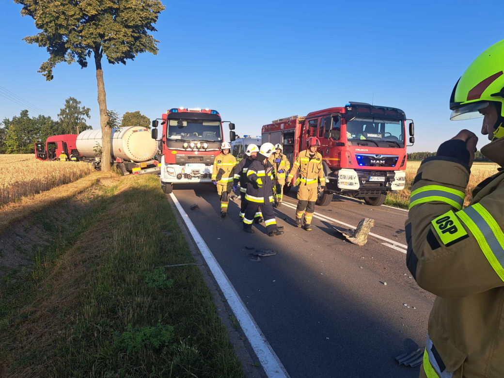Młody chłopak zmiażdżony przez cysternę. 23-latek nie miał szans na przeżycie