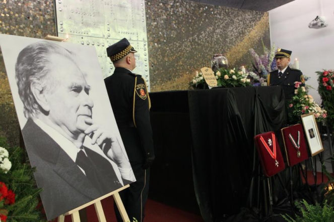 Pogrzeb Wiesława Myśliwskiego