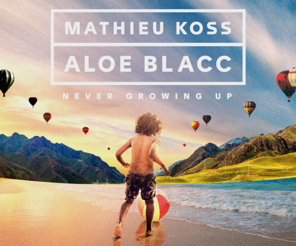 Nowości Muzyczne 2019: Mathieu Koss i Aloe Blacc w radosnym Never Growing Up!