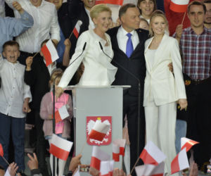Wieczór wyborczy Andrzeja Dudy