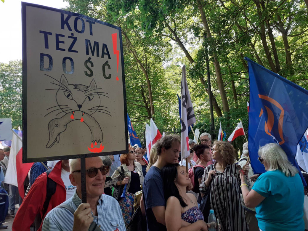 Marsz 4 czerwca w Warszawie - tłumy na ulicach stolicy!