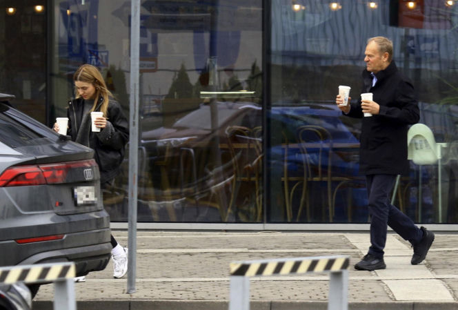 Rodzinna kawka Tuska