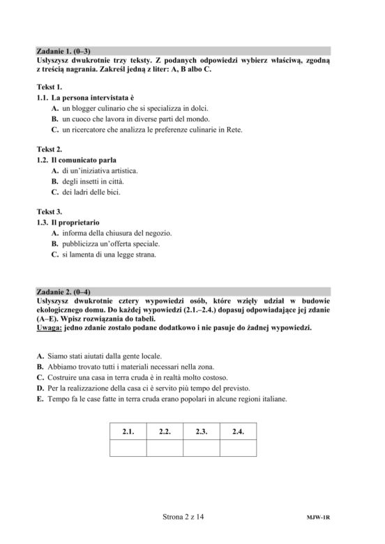 Matura 2020: J. rosyjski - poziom rozszerzony [ARKUSZ, ODPOWIEDZI]