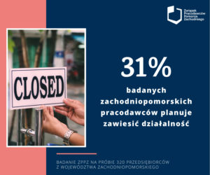 Zachodniopomorscy przedsiębiorcy boją się wzrostu bezrobocia