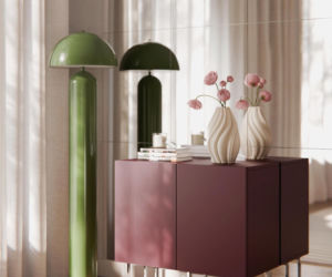 Jagodowe tony we wnętrzach