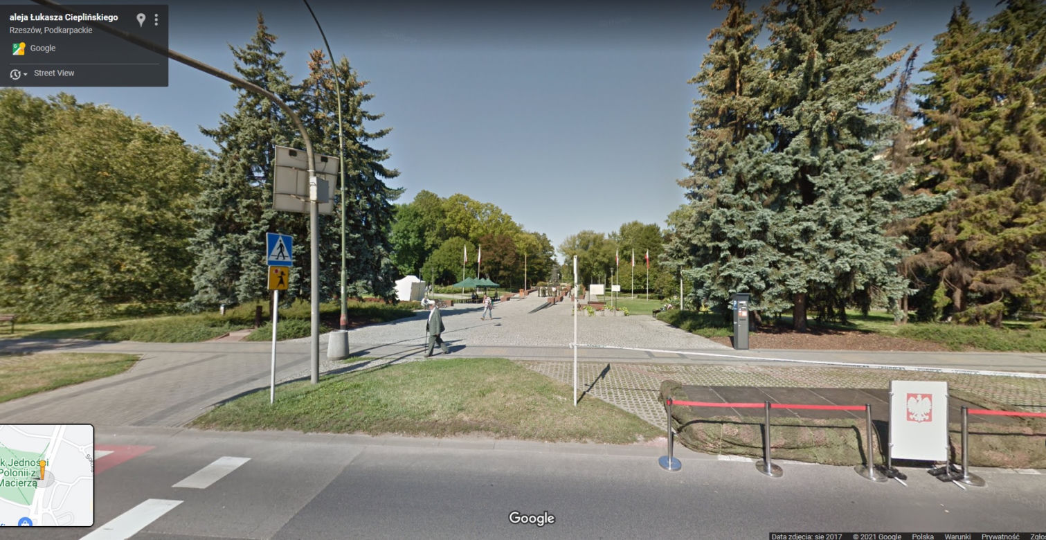 Park Jedności Polonii z Macierzą w Rzeszowie 