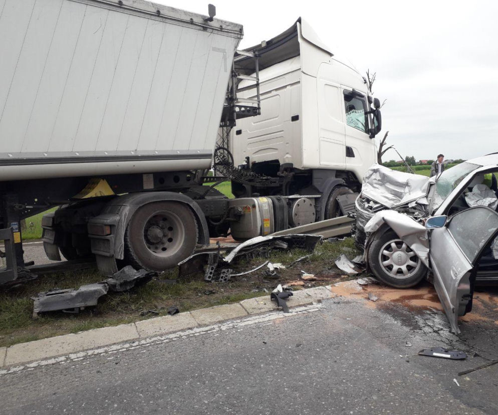 Wypadek w Płońsku