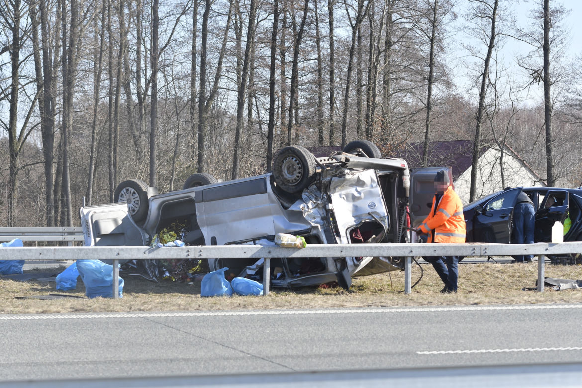 Drogowa masakra na S17. 13 osób w szpitalu, w tym dzieci. Większość to Ukraińcy