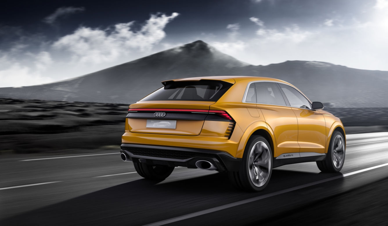Nowatorskie Audi Q8 sport concept