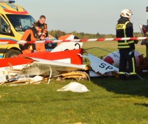 Tragedia na lotnisku pod Włocławkiem. Nie żyje 43-letni pilot szybowca