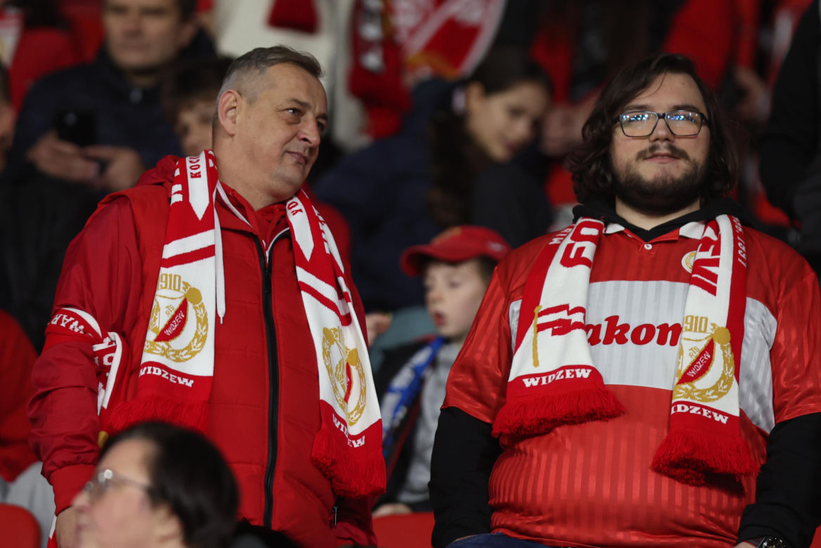 Widzew Łódź - Górnik Zabrze: Zdjęcia kibiców i zawodników z klasyku w ramach 12. kolejki PKO BP Ekstraklasy