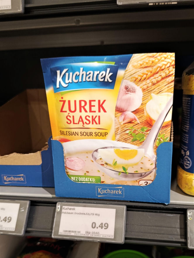 Polskie produkty w niemieckim supermarkecie