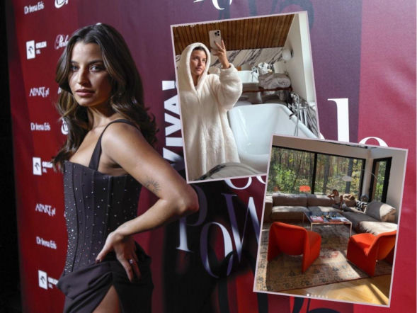 Julia Wieniawa ma domek w środku lasu. Mało kogo stać na takie luksusy!