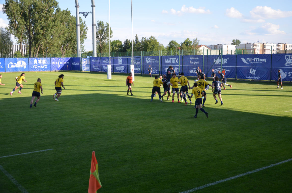 Siedlczanie wygrali półfinałowy mecz Ekstraligi Rugby! MKS Awenta Pogoń Siedlce pokonał Life Style Catering RC Arka Gdynia