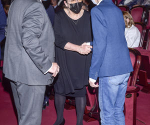 Krystyna Pawłowicz na premierze filmu