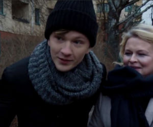 M jak miłość odcinek 1428, Łukasz (Jakub Józefowicz), Marta (Dominika Ostałowska)