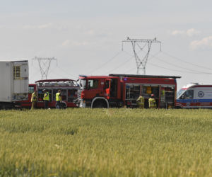 Wypadek w Elżbietowie. Zginęły dwie rodziny 