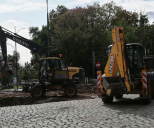 Roboty na Wałach gen. Sikorskiego w Toruniu. Rozpoczął się kolejny etap prac! 