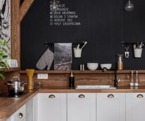 Wnętrze apartamentu w górach
