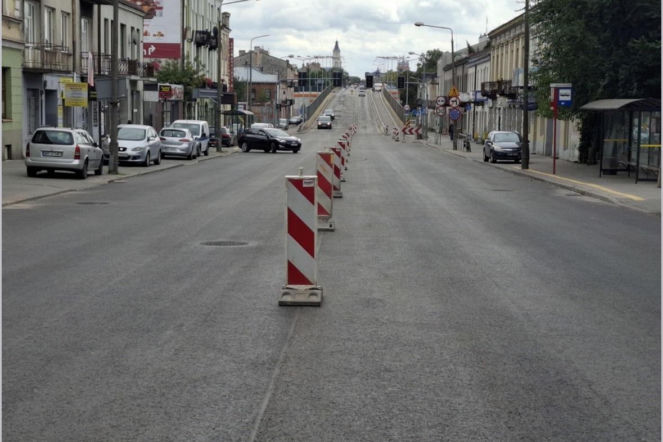 Słowackiego znów przejezdna. Autobusy wracają na stałe trasy