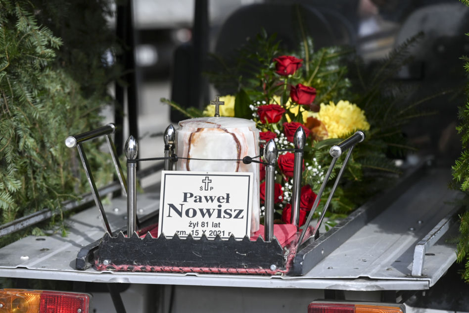 Rodzina i przyjaciele pożegnali Pawła Nowisza 