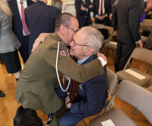 Wręczenie Krzyża Wielkiego Orderu Zasługi RP rodzicom Michaela Ollisa w Waszyngtonie, DC