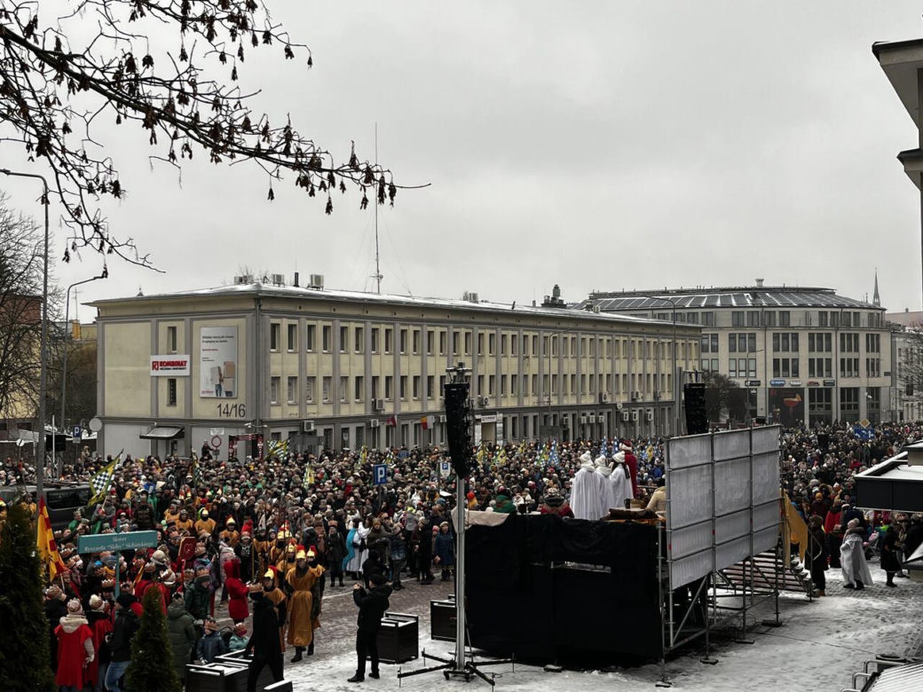 Orszak Trzech Króli 2025 na ulicach Białegostoku