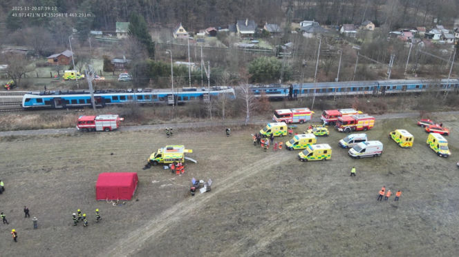 Katastrofa kolejowa w Czechach