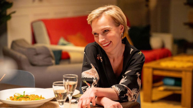 Barwy szczęścia odc. 3263. Sonia (Weronika Nockowska), Robert Stefaniak (Paweł Ławrynowicz)