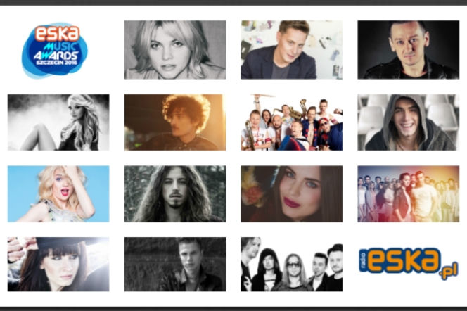 ESKA Music Awards 2016 - nominacje. Reakcje gwiazd, które mają szansę zdobyć statuetkę!