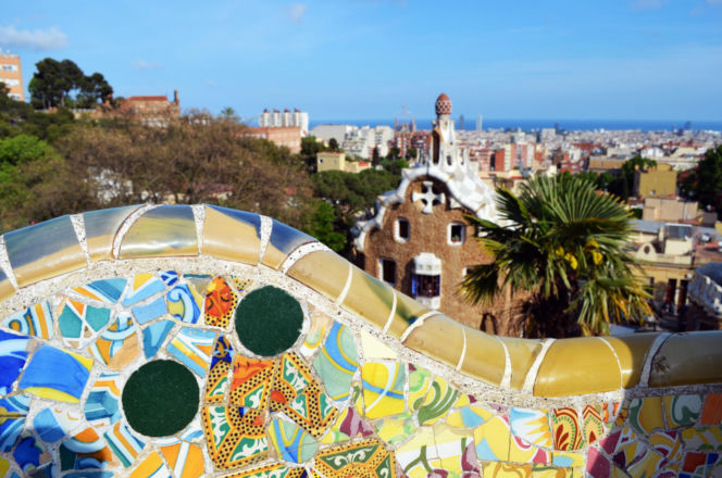 Park Güell w Barcelonie