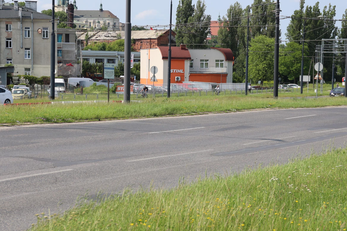 Tak wygląda al. Unii Lubelskiej w Lublinie przed przebudową (pierwsza połowa czerwca 2025)