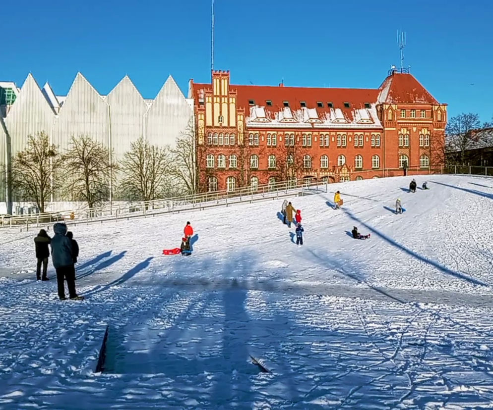 Białe święta w Szczecinie