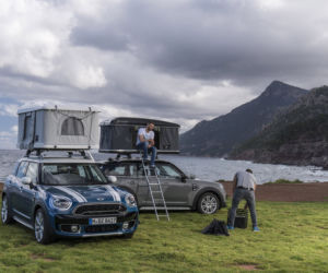Mini Countryman z namiotem