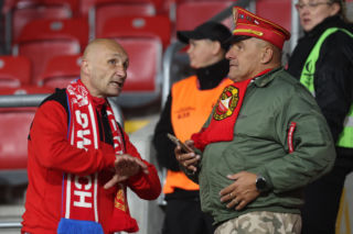 Klasyk nie zawiódł! Poszukaj się na zdjęciach kibiców z meczu Widzew - Górnik