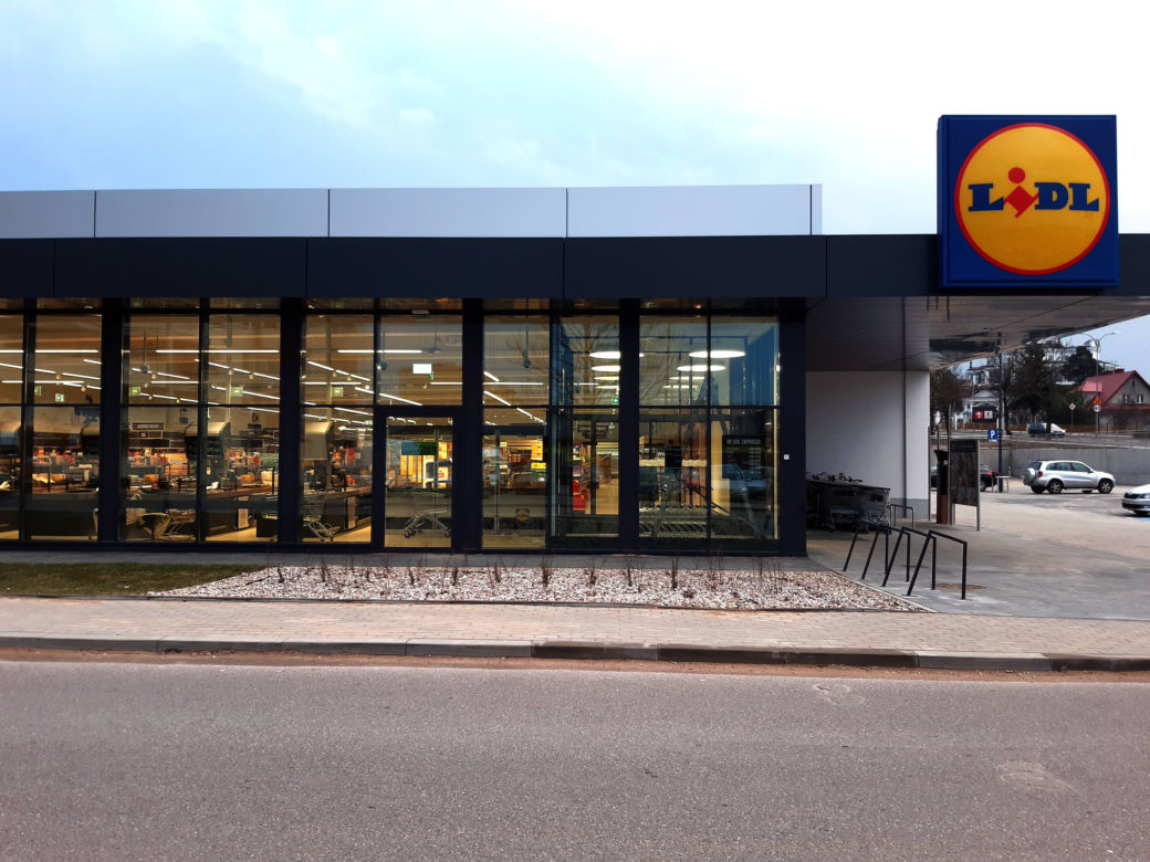 Nowy Lidl w Białymstoku na Wysokim Stoczku - ul. Antoniuk Fabryczny