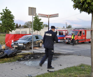 Tragedia w Ożarowie Mazowieckim. Motocyklista zginął na miejscu