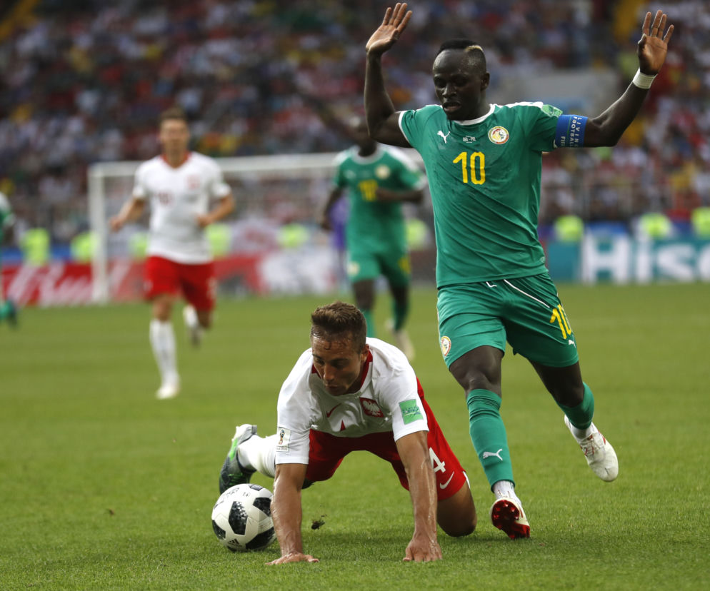 Thiago Cionek i Sadio Mane
