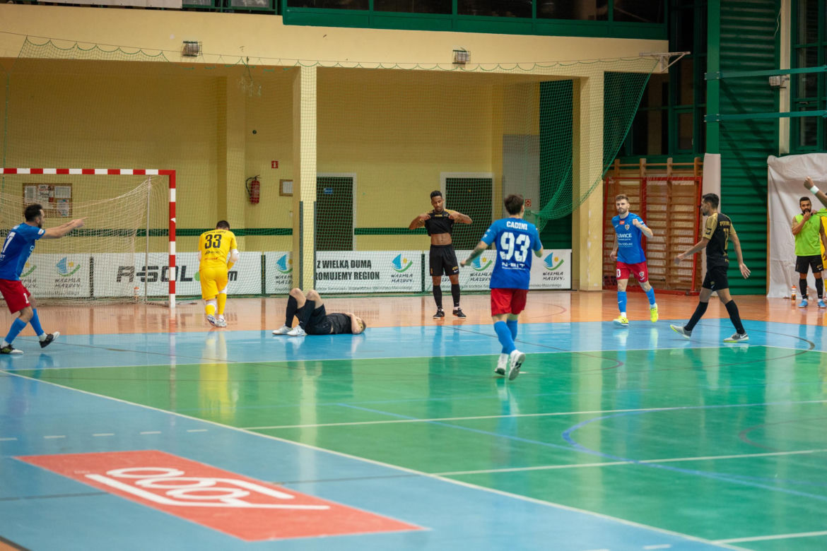 FOGO Futsal Ekstraklasa: KS Constract Lubawa - Piast Gliwice 1:2