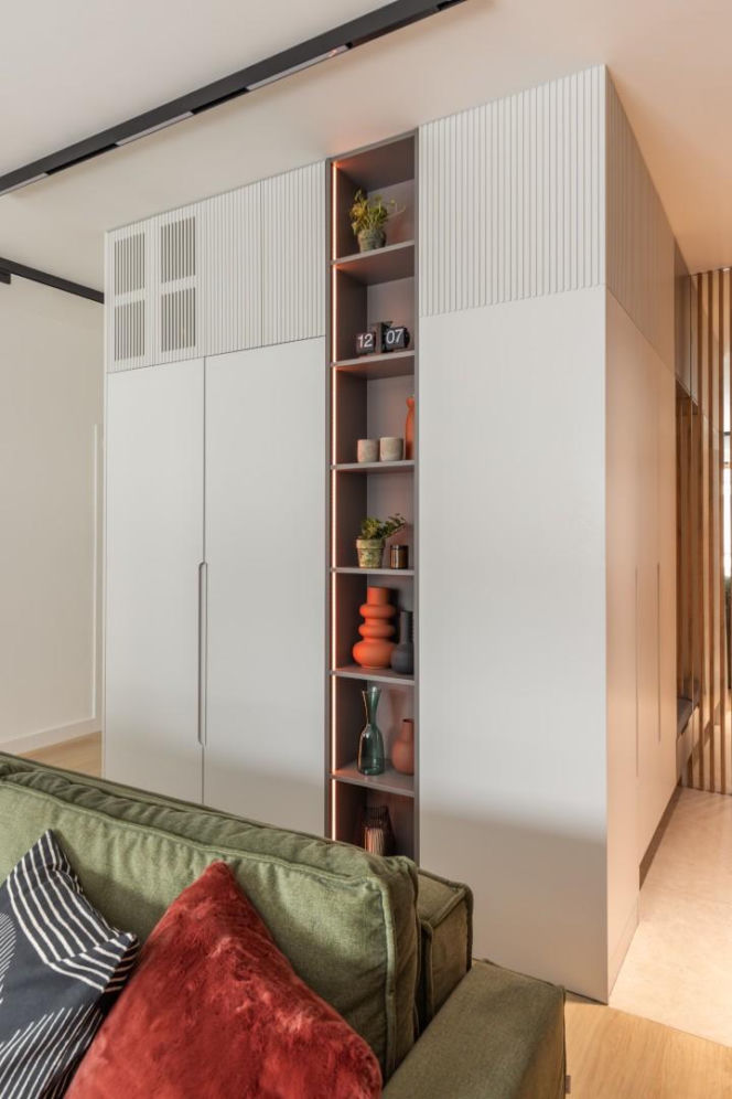 Mieszkanie projektu WOZ. design na Kolejowej, Warszawa